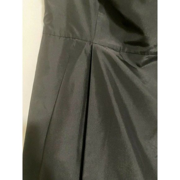 Strapless Cocktail Dress Size 12 Ann Taylor 100% Silk - Picture 3 of 11